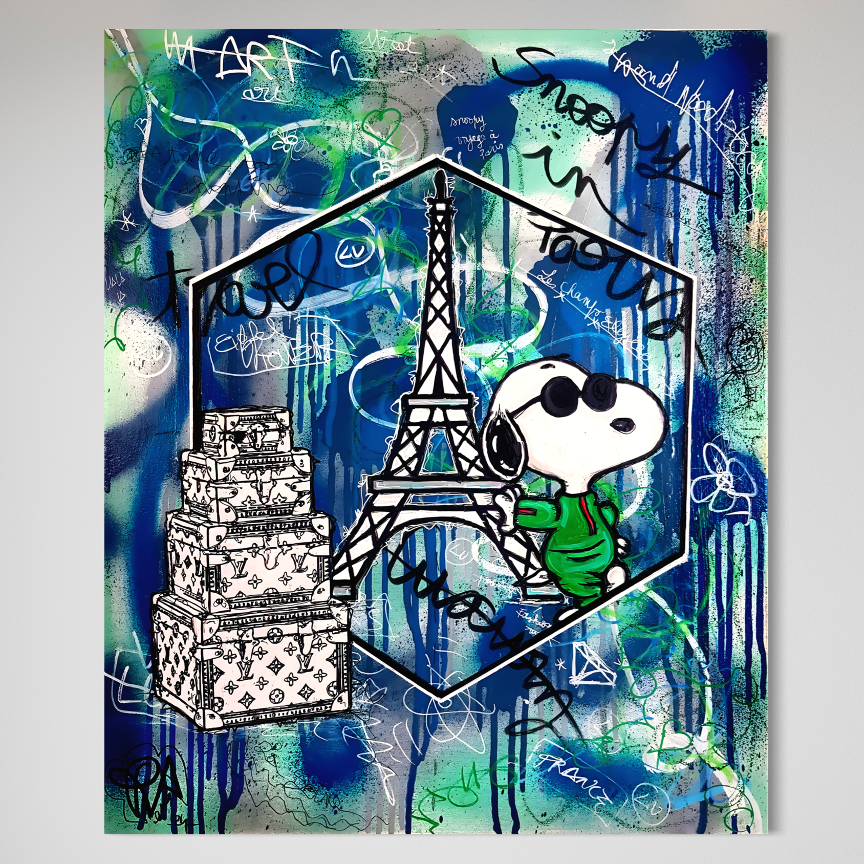 Snoopy in Paris