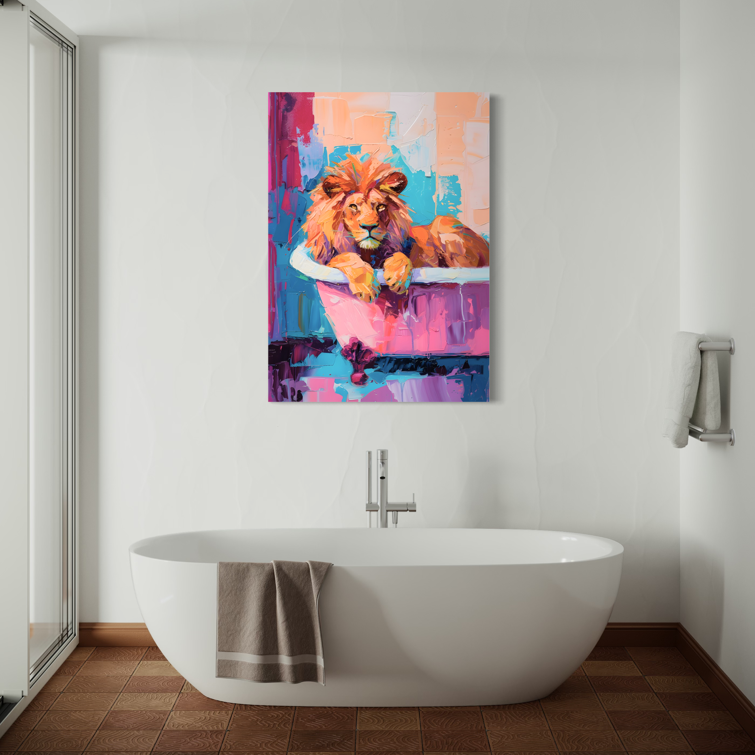 Lion Bath
